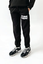 Mini studio leisure black bubble printed joggers